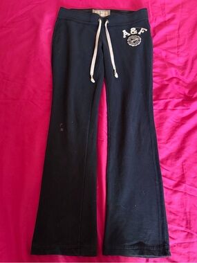 Abercrombie & Fitch Drawstring Flared Sweatpants
